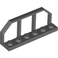 Lego zábrana 1x6, tmavě modro šedá (4211047, 6112207)